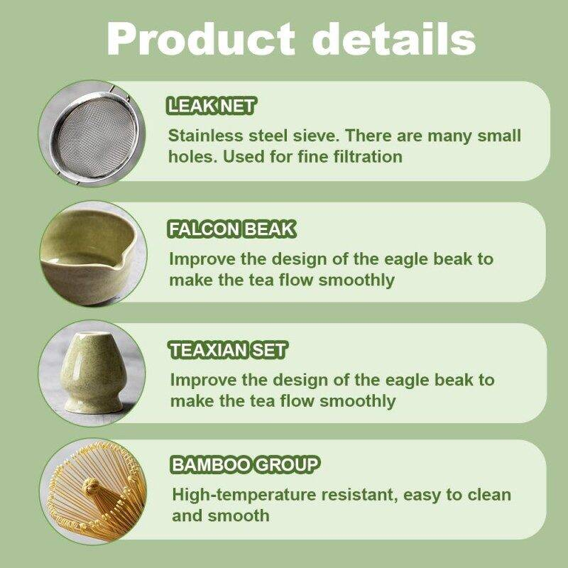 Matcha Set With Traditional Bamboo Matcha photo 6