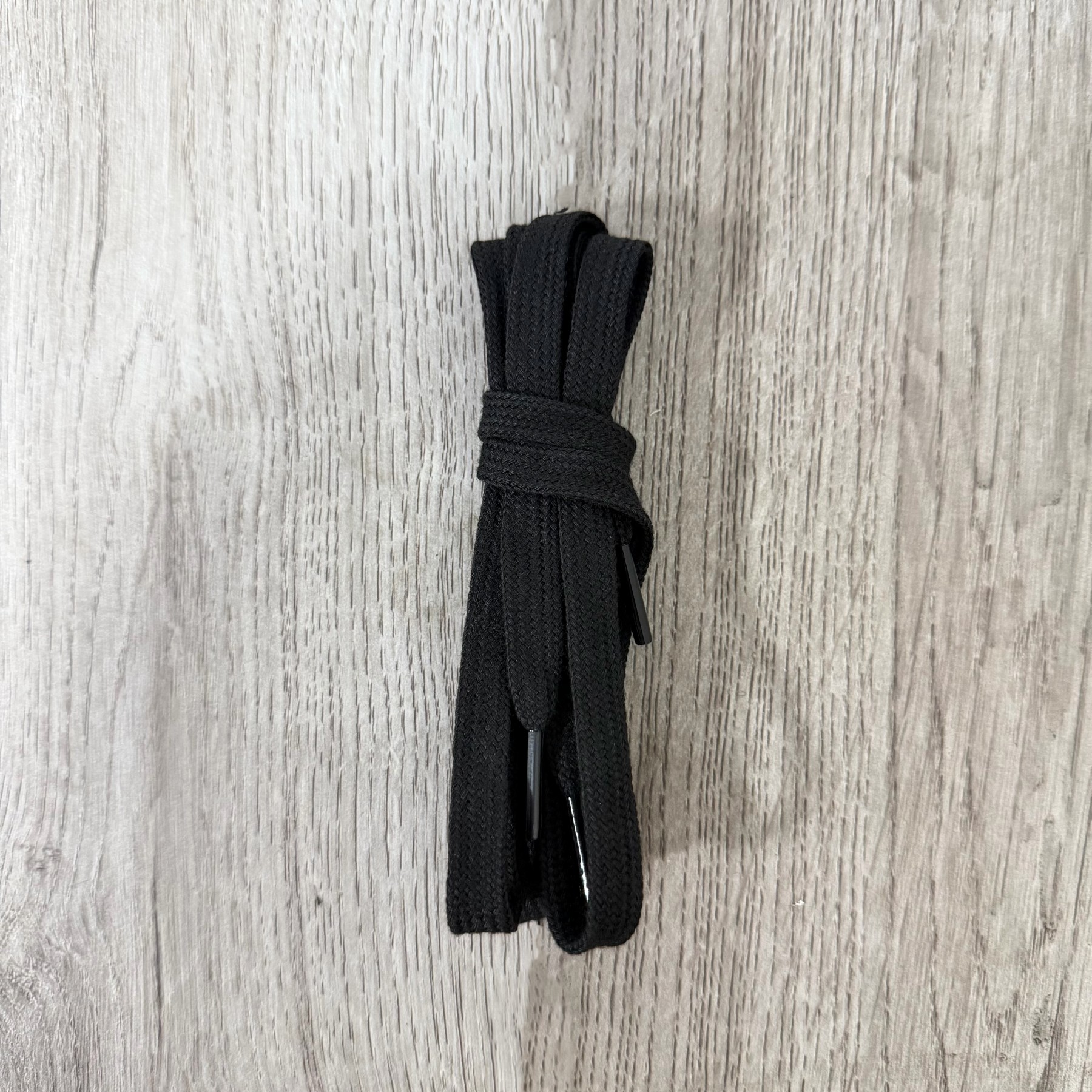 Flat Solid-Color Cotton Shoelaces photo 6