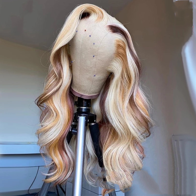 Body Wave Lace Front Wig Blonde photo 4