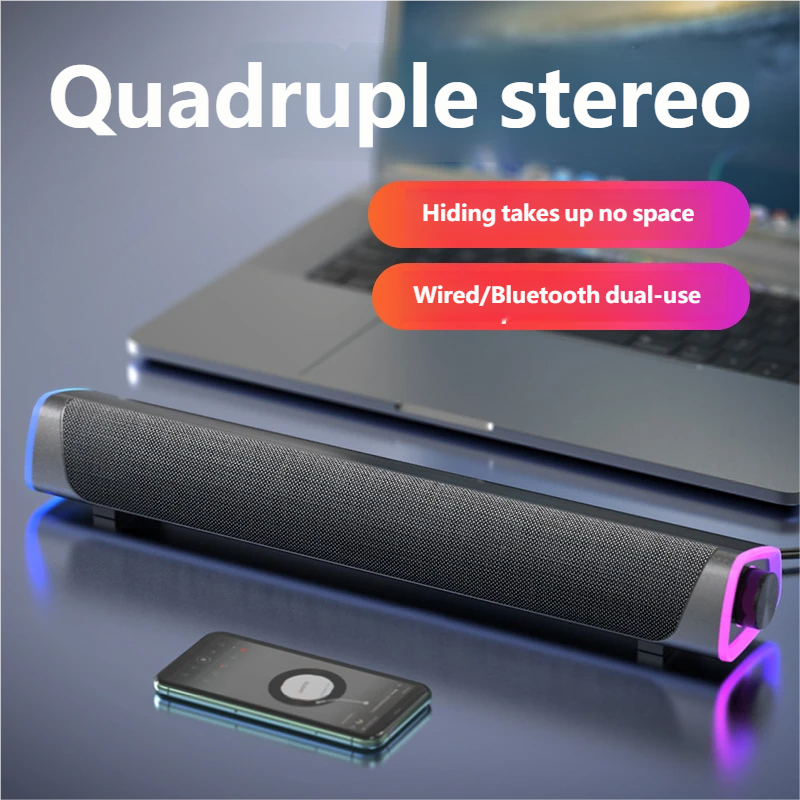 V8 Multi-Functional Desktop Speaker photo 3