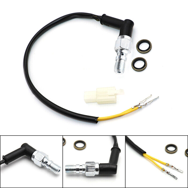 Motorcycle Rear Hydraulic Pressure Brake Light S Witch For Banjo M10 X1.25mm Bolt photo 7
