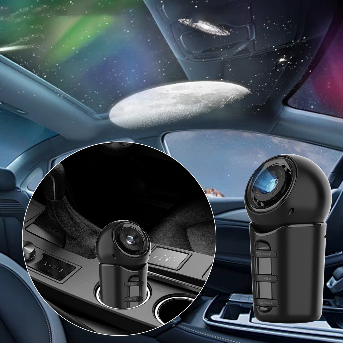 Galaxy Starry Sky Projector Night Light Rotating LED Planetarium Star Lamp UK photo 4