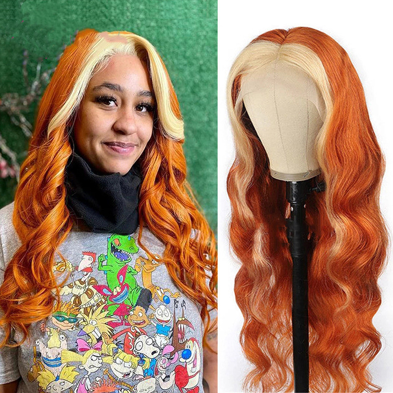 Front Lace Head Cover 350 Highlights Two Strands photo 3