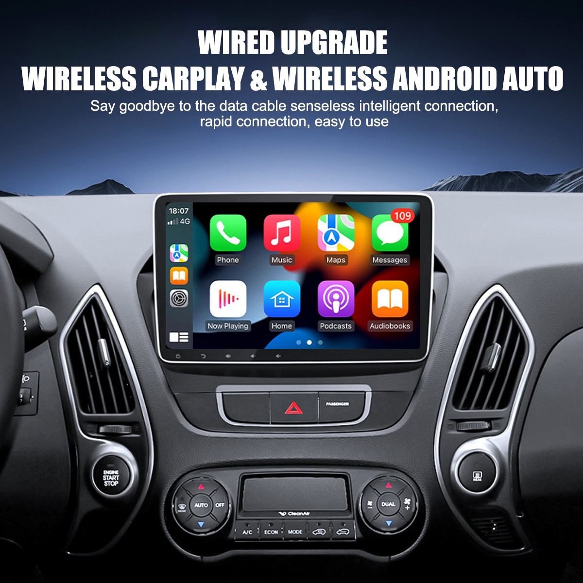 Mini Wireless Carplay Android Auto Wireless Adapter & Carplay Wireless Adapter photo 4