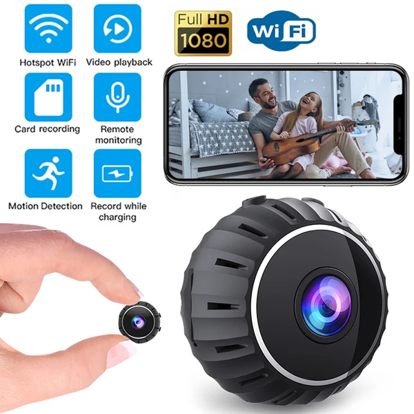 Mini Hidden Spy Nanny Camera Wireless Nanny Cam WiFi Home Security HD 1080P DVR photo 3