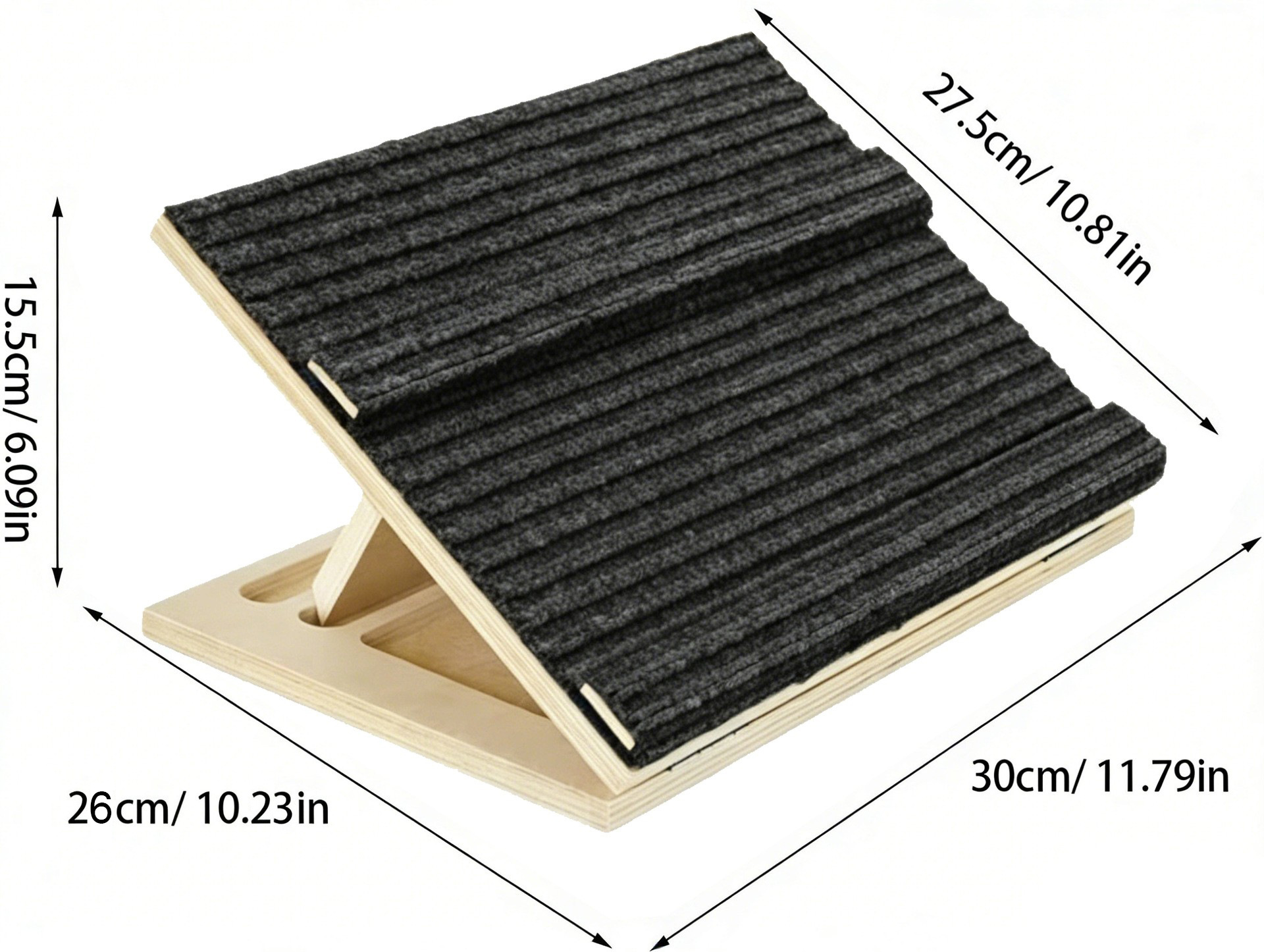 Adjustable Dog Ramp For Stairs With Traction Bars, Portable Pet Ramp For Small Dogs And Cats, Indoor Outdoor Mobility Support photo 5