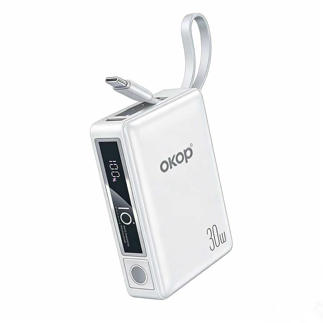 KP-707 Best-selling Power Bank Compact And Portable 10,000mAh High Capacity Long Battery Life Digital Display In Stock photo 2