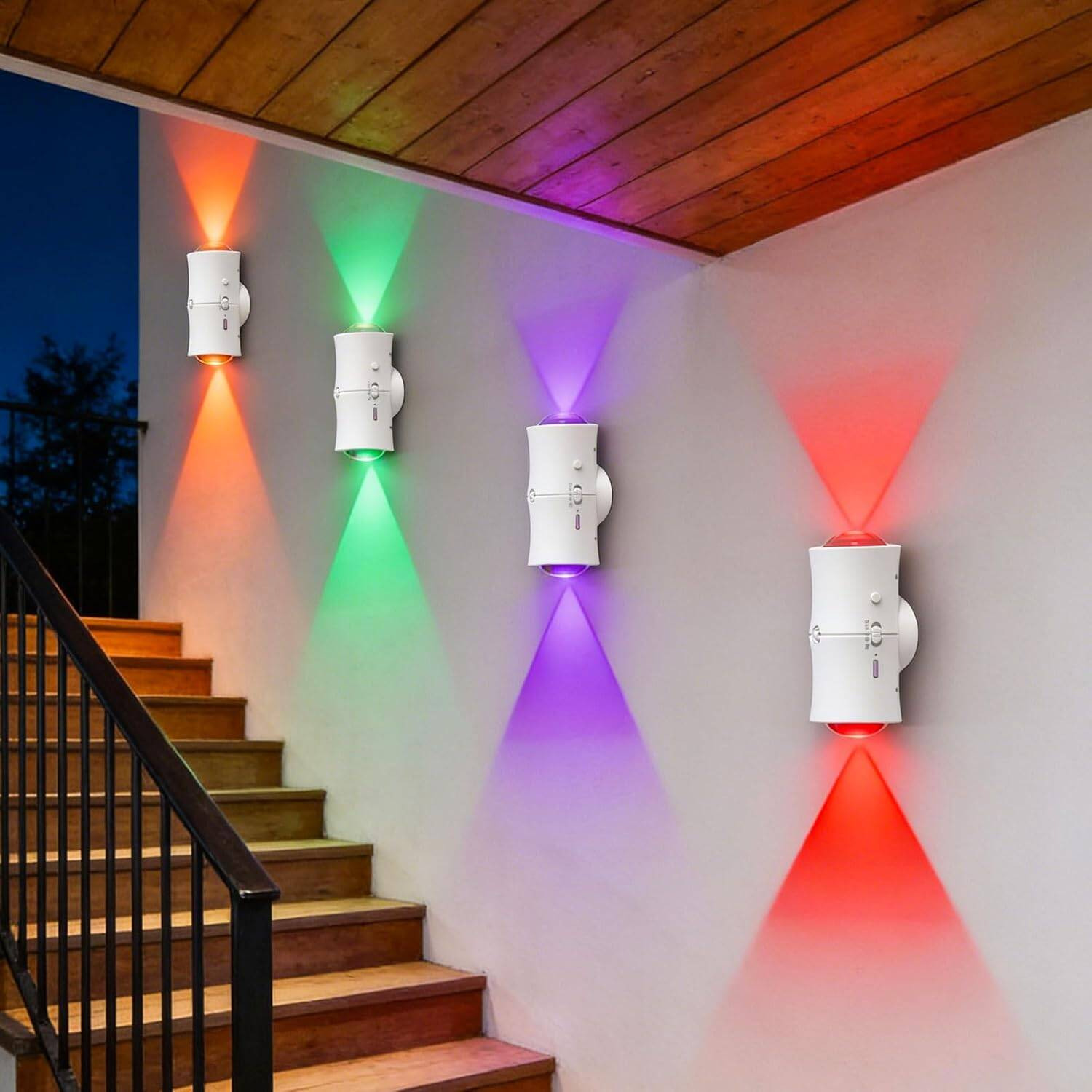 4pcs Motion Sensor Night Light Rechargeable photo 6