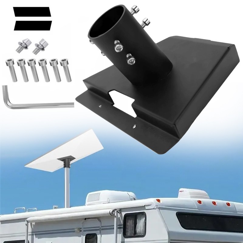 For Starlink Gen 3 Pipe Adapter Tube Pole Mount Kit For 40mm Round Tubes Use photo 7