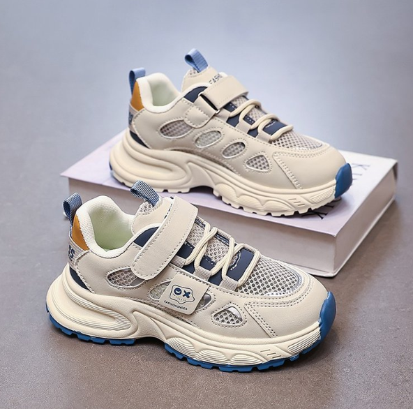 2026 Summer New Kids Mesh Breathable Sneakers, Boys Casual Dad Shoes For Middle And Big Kids photo 4