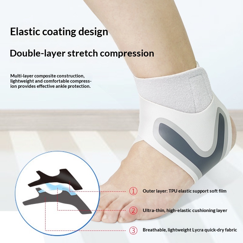 Fitness Protective Equipment Anti-sprain Ankle Sprain Recovery Pressure Belt Football Running Hiking Wrist Protection Ankle Protection Ankle Protection photo 4