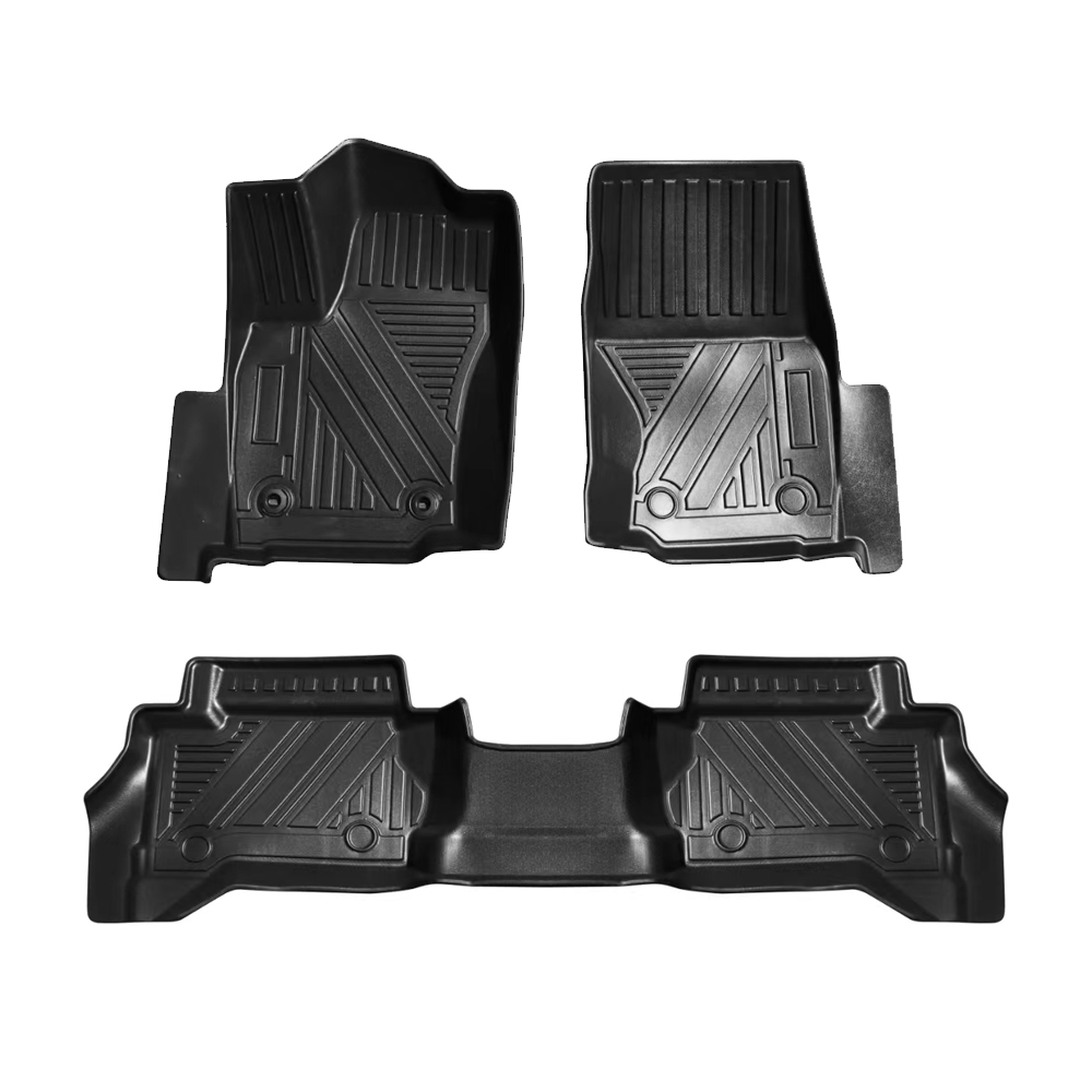 TPE Floor Liner Floor Mats Compatible With Tacoma 2024 Auto Accessories photo 2