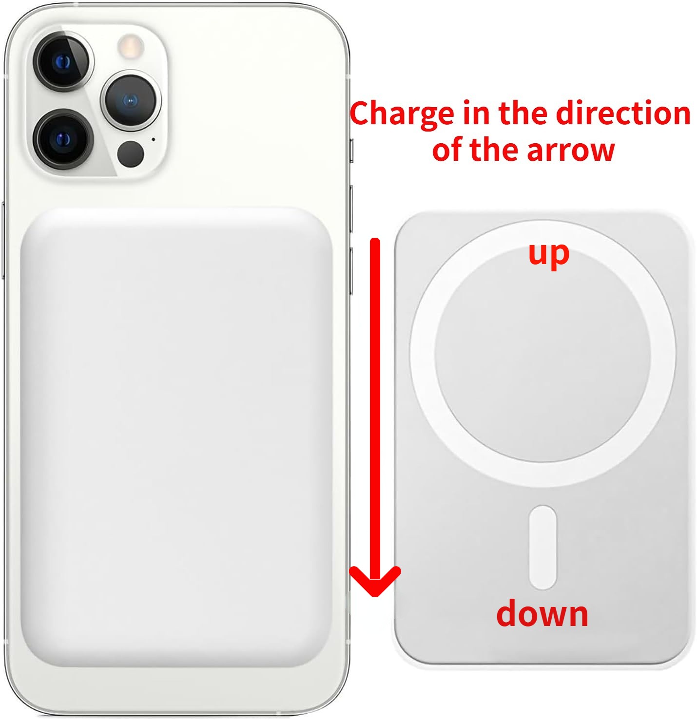 Magsafe Power Bank Portable Charger Magnetic Battery Pack For I Phone S Amsung photo 6