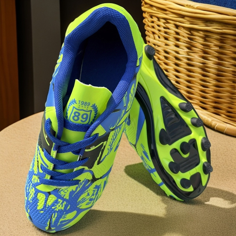 36-45 Football Shoes Sneakers Men Women,Low Top Spike Cleats Football Boots Youth Kids,Soccer Athletics Training Shoes Boys Girls,Unisex photo 3