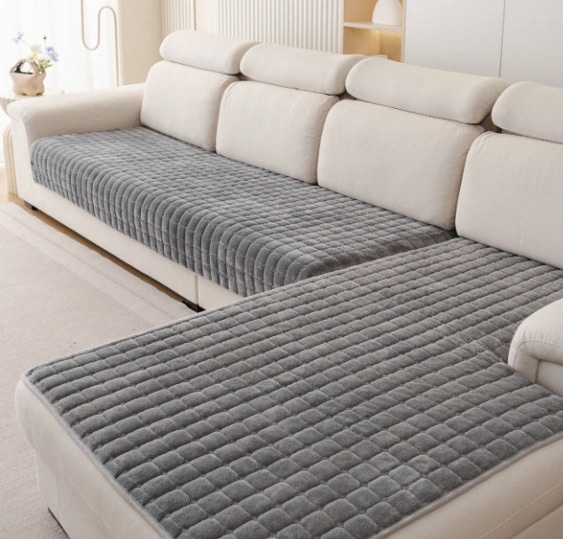 Paw Lounge Plush Pet Couch Cover, Thickened Ultra-Soft Non-Slip Sofa Protector photo 7