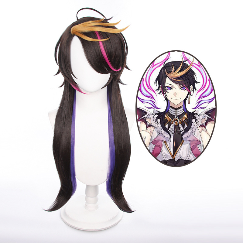 ShuYamino Cos Wig Highlights Long Trailing Hair photo 6
