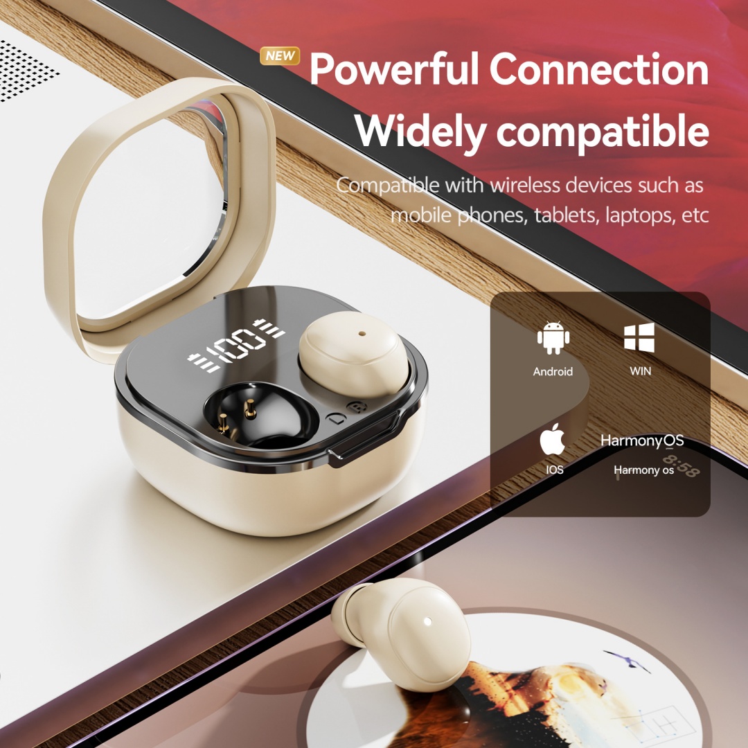 Cross Border Explosion M127 Long Range Hanging Earphone Private Model High Color Value Low Latency Wireless Bluetooth Headphones Wholesale photo 5