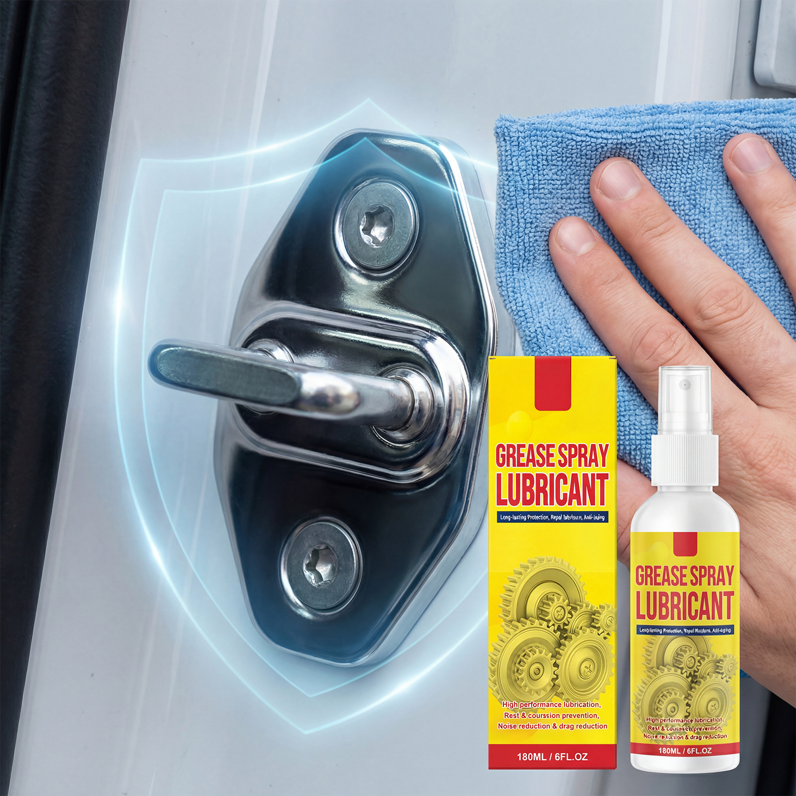 Derusting Lubricant Spray 180ml 1box photo 3