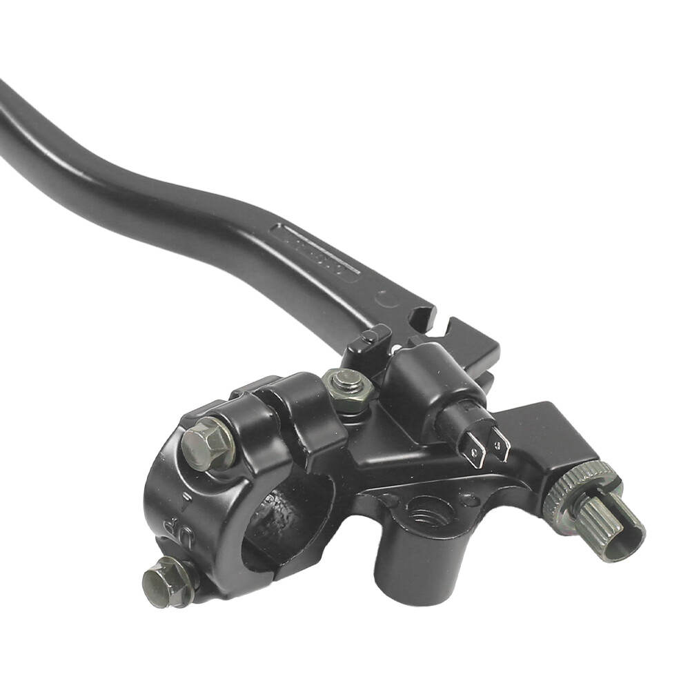 For H Onda CG125 Motorcycle Brake & Clutch Lever Assembly Universal Long Black photo 8