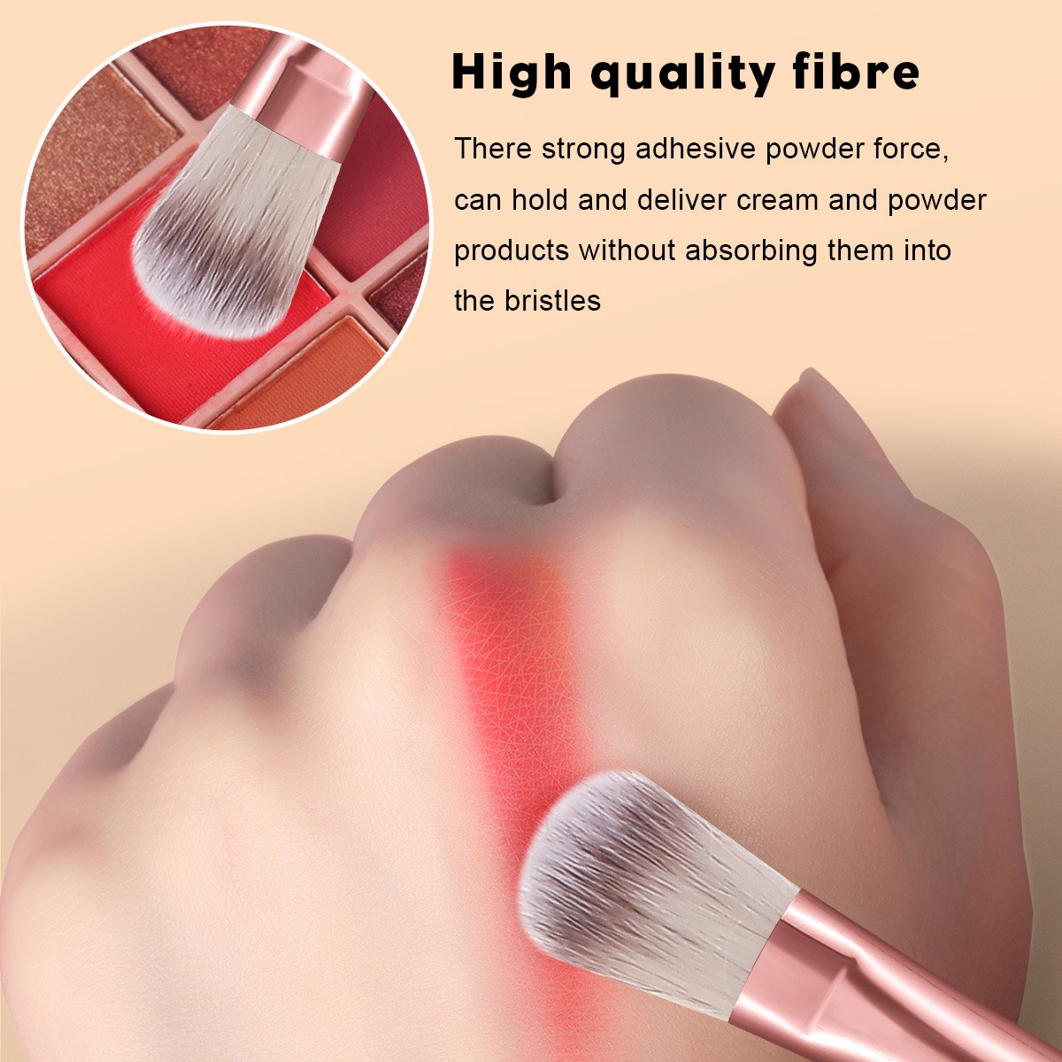 25 Pieces Makeup Brush Set Professional Cosmetic Beauty Tools For Face & Eyes photo 2