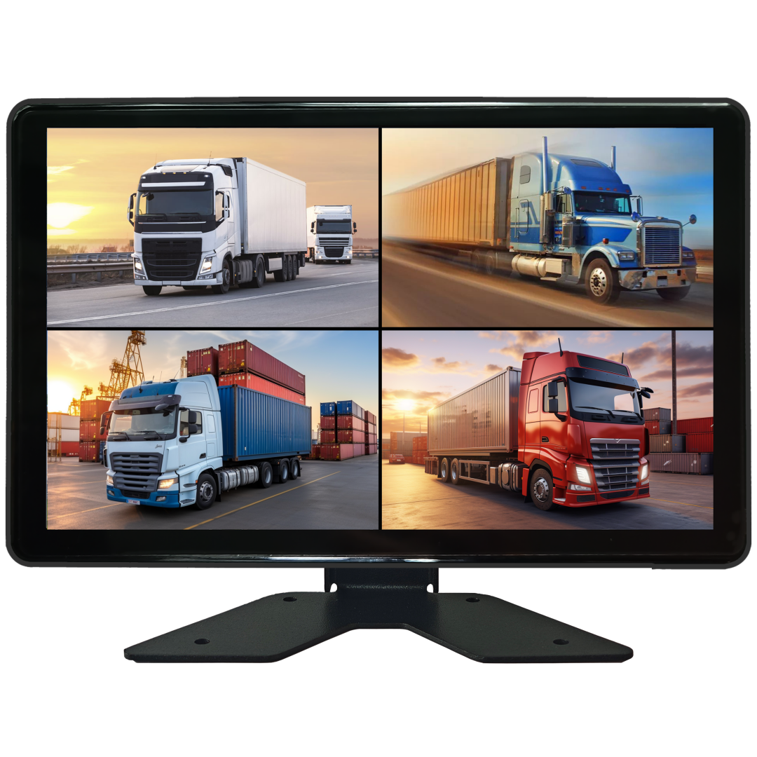 10-inch 4CH Touchscreen Integrated Vehicle Surveillance System photo 4