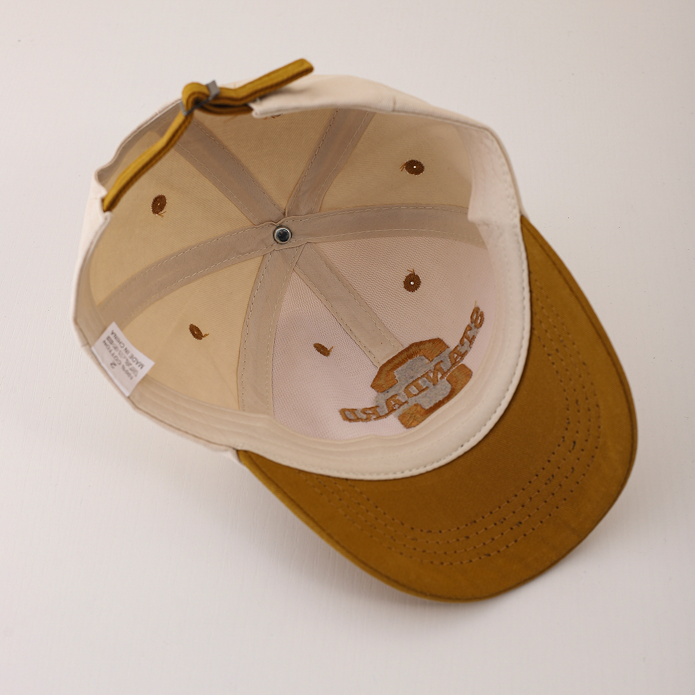 Children's Multi-color Creative C-shaped Letter Embroidery Adjustable Fashionable Casual Bowler Baseball Cap Suitable For Travel And Sports photo 5