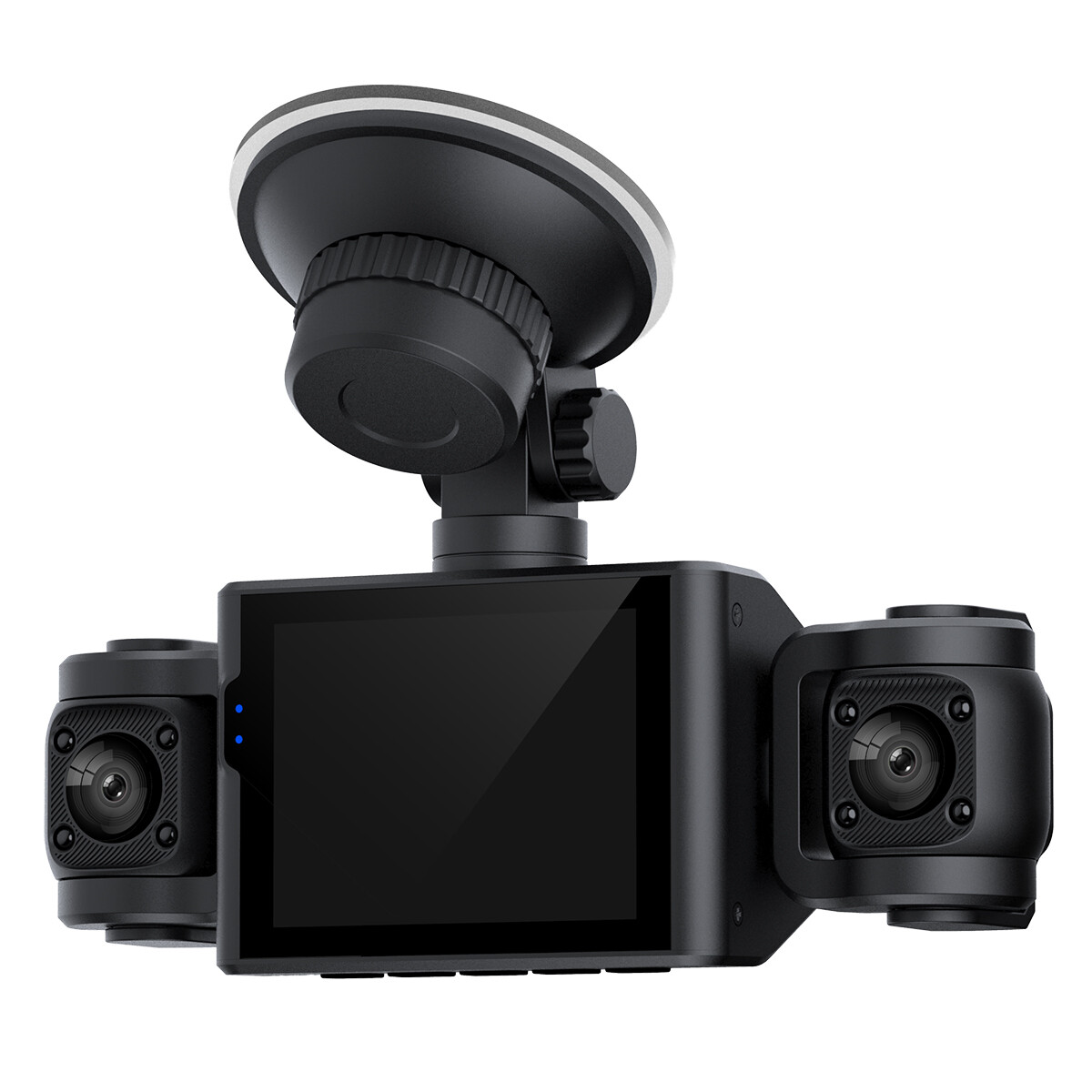 3 Channel Dash Cam 360-degree Dash Camera HD 4K 1080P 3 Lens Driving Recorder 32G Card photo 1