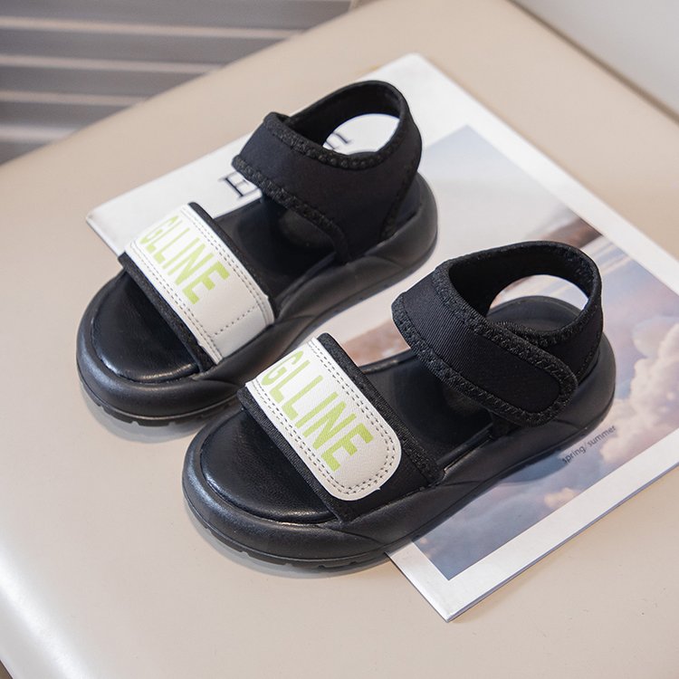 Sandals, Soft Soled Children's Beach Shoes, Summer New Fashionable Sandals, Lightweight And Non Slip Sports Sandals photo 2