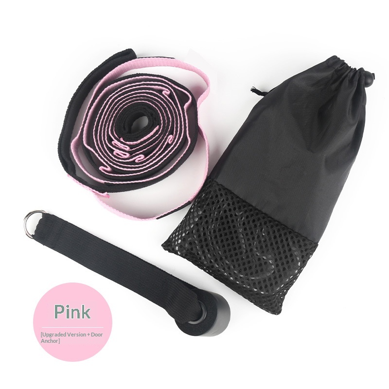 Spot Yoga Stretching Resistance Band Indoor Soft Stretch Split Horse Training Rope Fitness Equipment Supplies photo 8