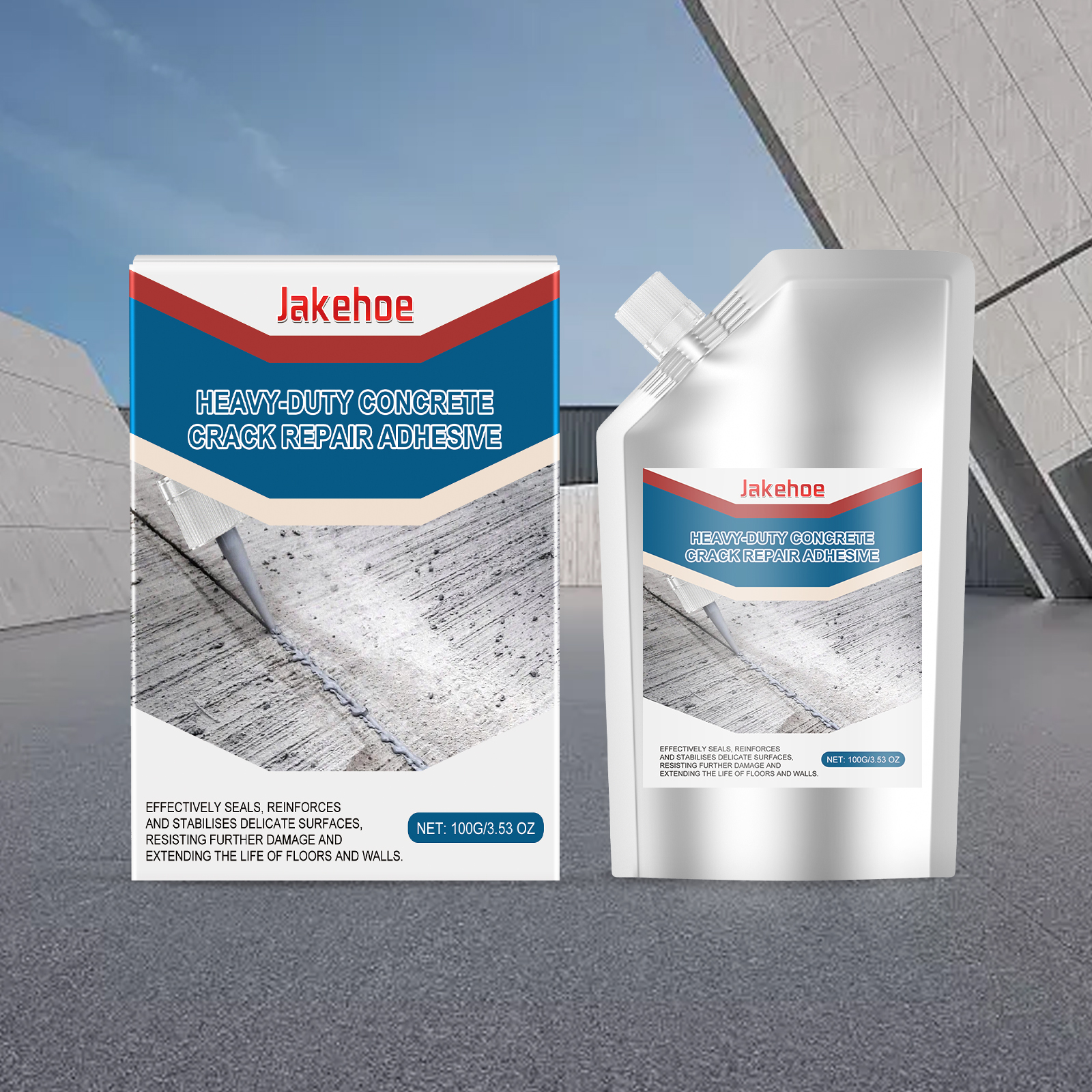 Crack Repair Adhesive 1 00g 1box photo 2