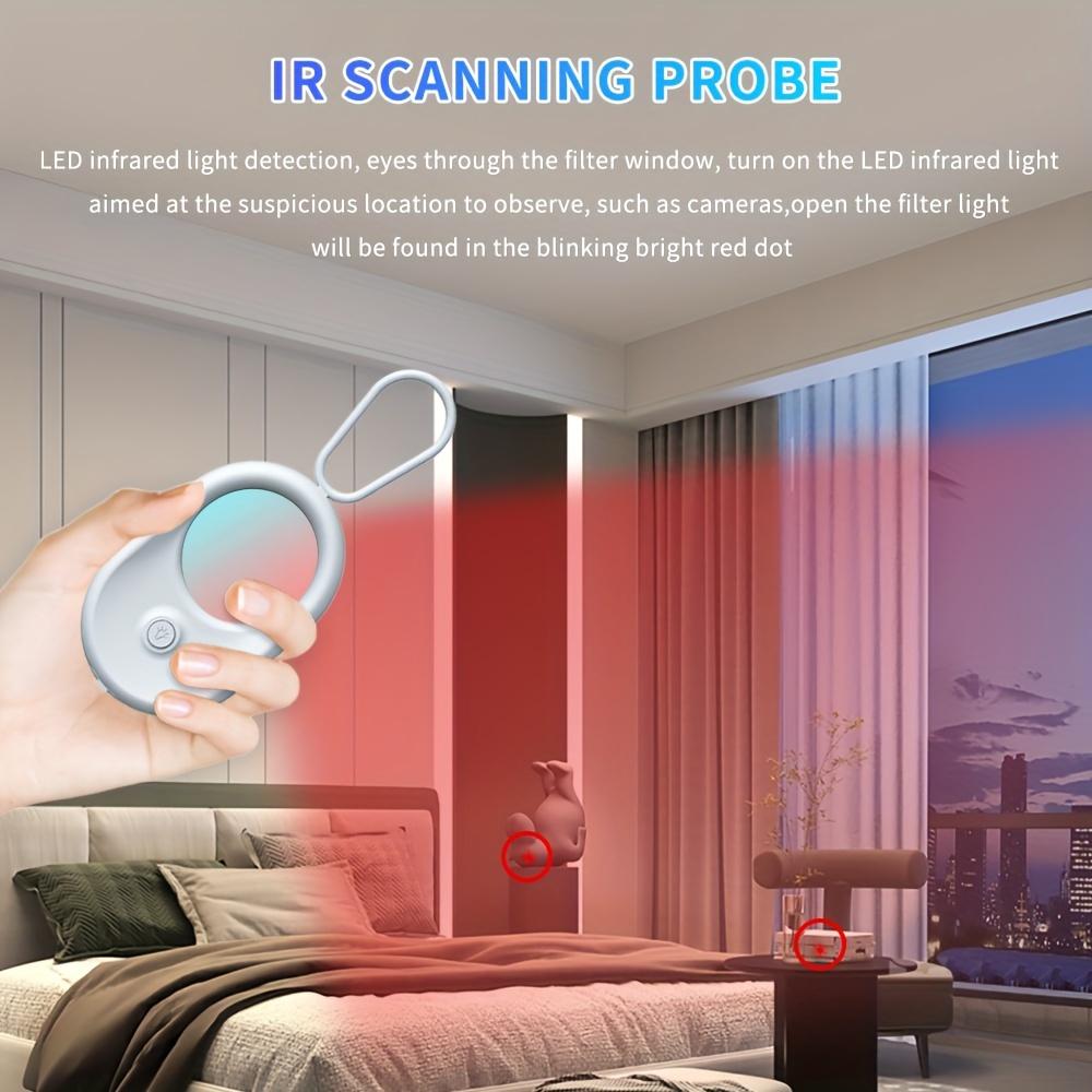 Rechargeable USB-powered Infrared Camera Detector, Portable Anti-spy Surveillance Scanner photo 8