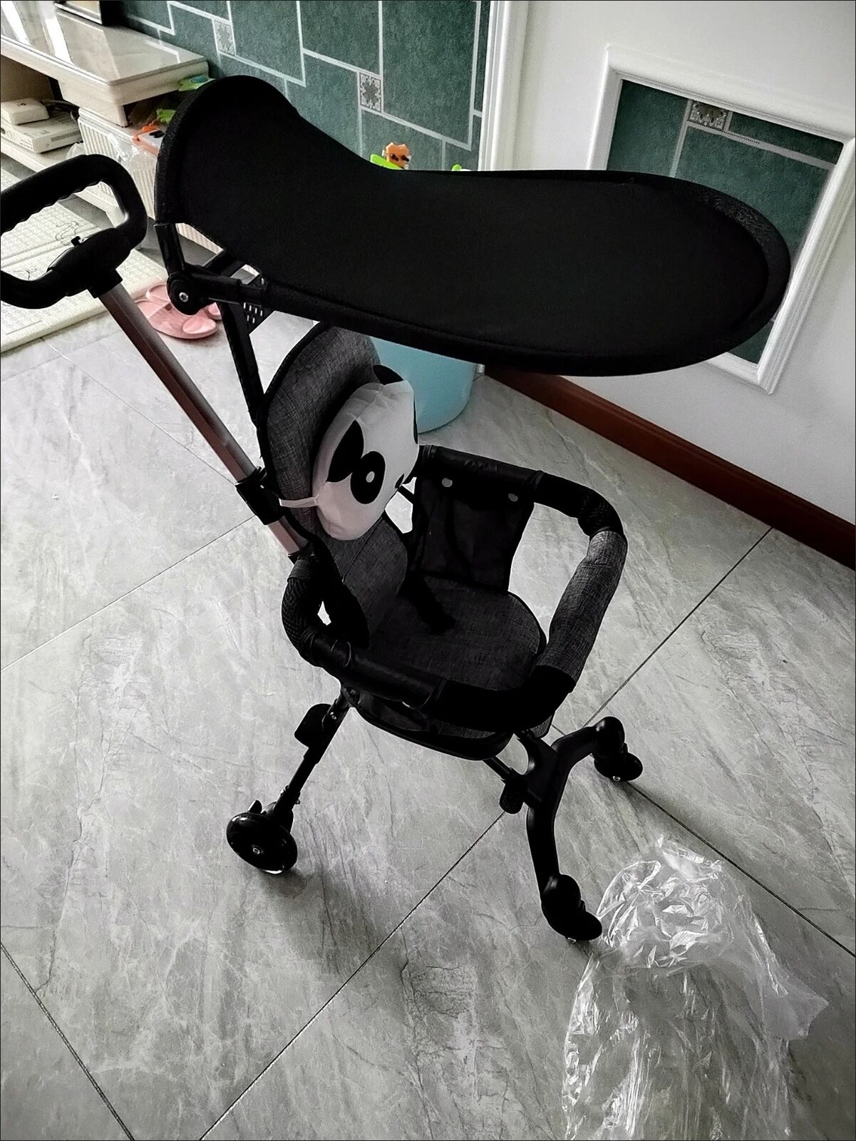 Lightweight Baby Stroller Pram Foldable Pushchair Travel Buggy Travel System UK photo 8