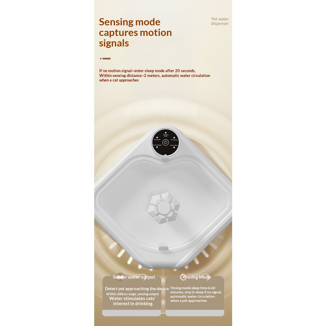 Automatic Circulating Filtered Pet Fountain photo 7