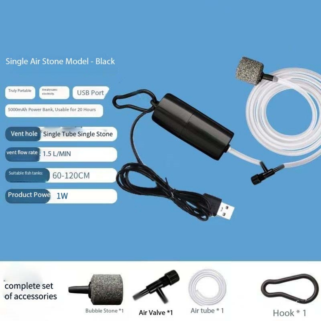 Fish Tank Oxygen USB Connector For Fishing Or Aquarium photo 4