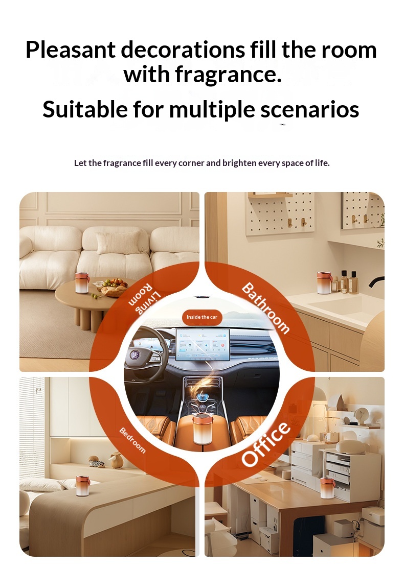 Long-lasting Mild Fragrance To Eliminate Odors - Solid Fragrance Cream For Use In Cars photo 3