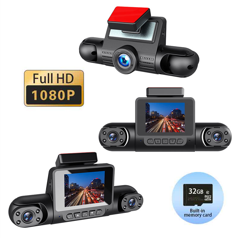 1080P High-definition Driving Recorder With Four Lenses, High-definition Night Vision, Front, Back, Left, Right Recording photo 5
