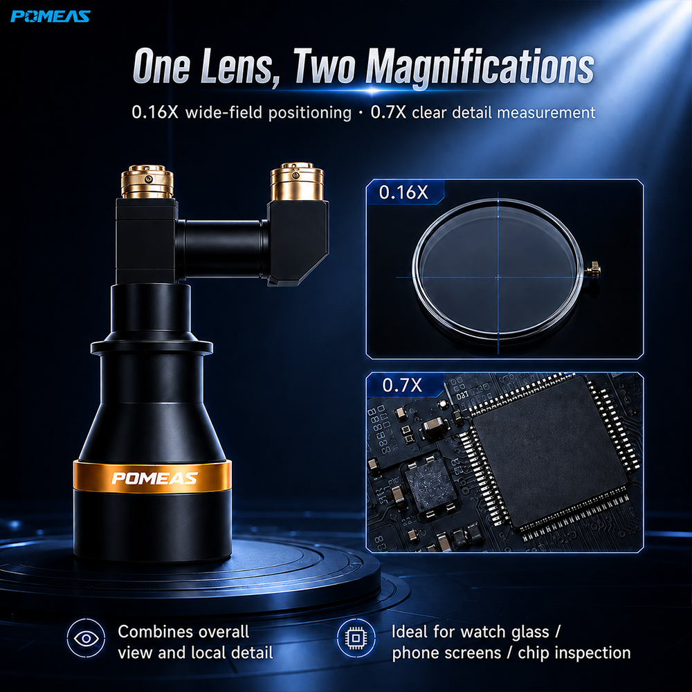 0.16X   0.7X Dual-Magnification Bi-Telecentric Lens With Dual C-Mount Ports And 120 Mm Working Distance LTDC016  07-120 photo 2