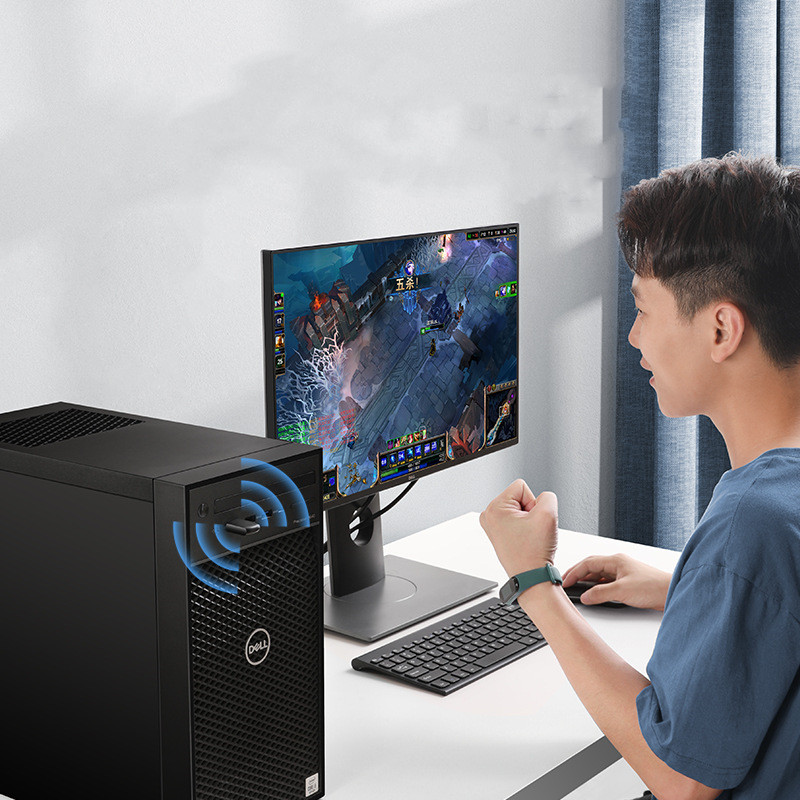 Usb Wireless Network Card Computer Wifi Receiver photo 4