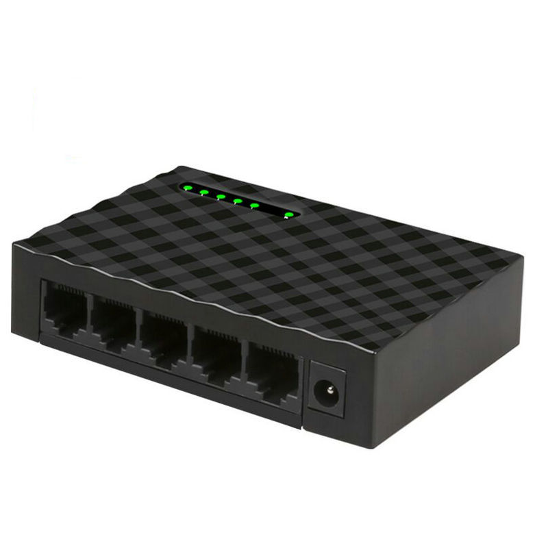 5-port Gigabit Home Switching Ethernet Network Hub photo 3