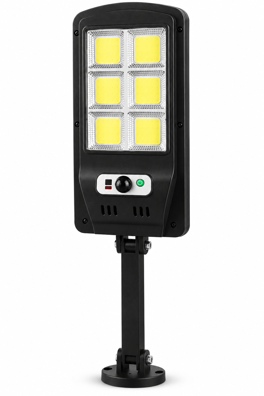 Solar Powered Rechargeable Motion Sensor Waterproof LED Work Light 30W 1500mAh For W756 6 COB photo 1