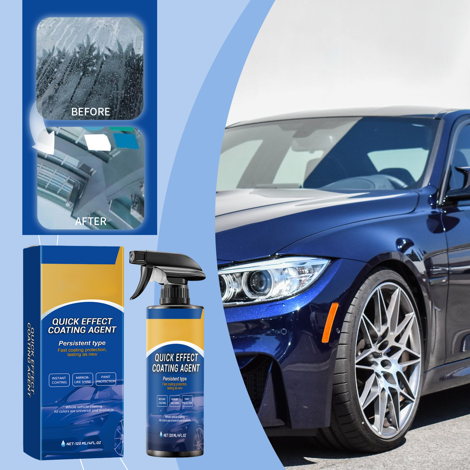 Automotive Coating Spray 120ml  1box photo 7