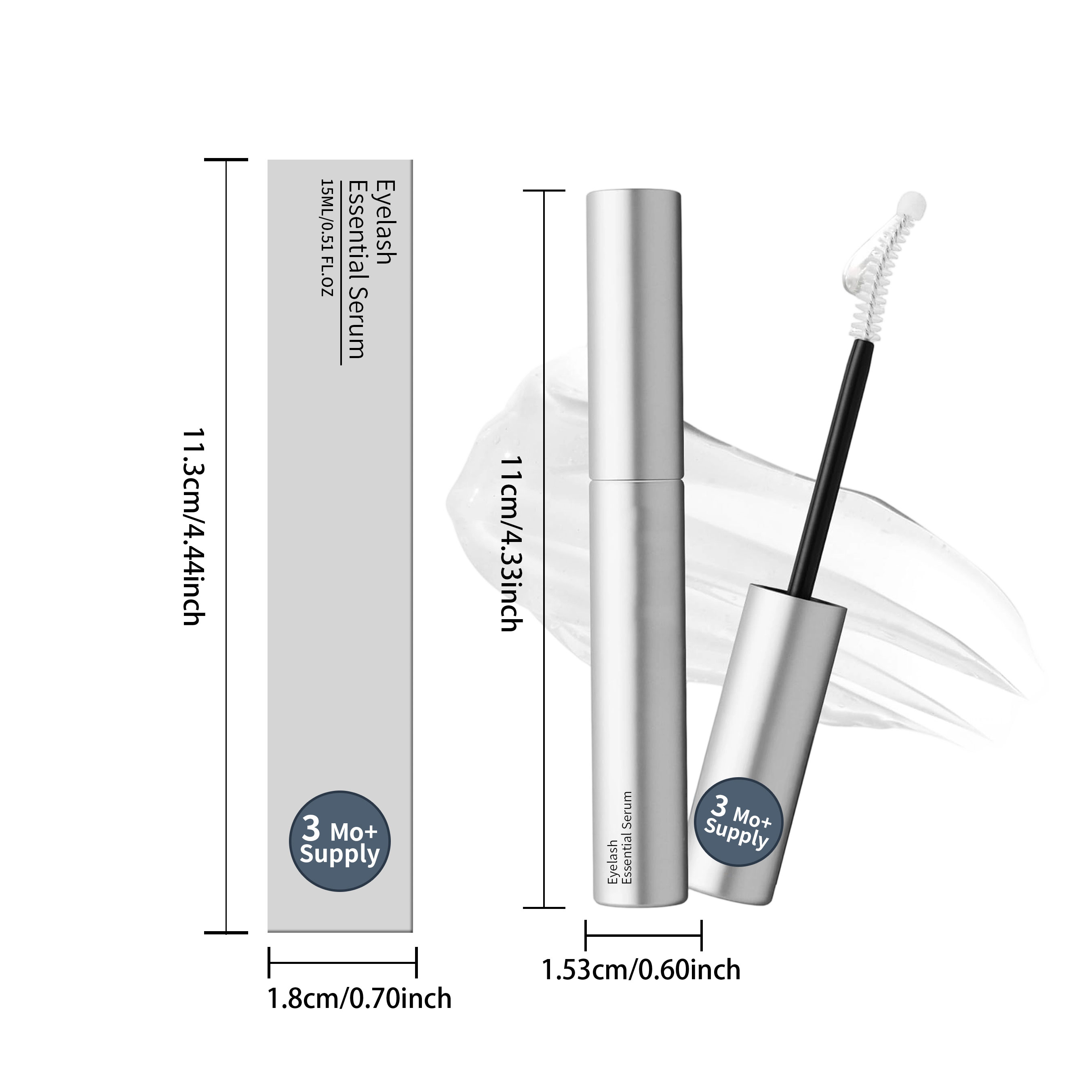 Lash Moisturizing And Nourishing Essence 15ml Box photo 4