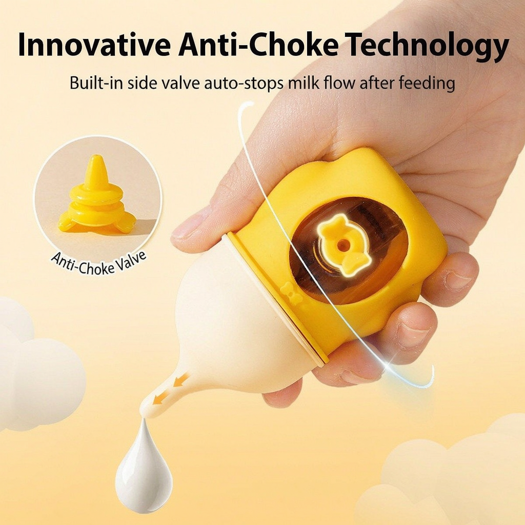 20ML 80ml Bionic Anti-Choke Pet Nursing Bottle For Newborn Puppies & Kittens, Silicone Nipple With Visible Scale, Leak-Proof Feeder photo 5