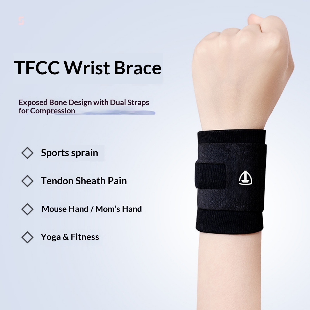 Special Wristband For Tfcc Injury Wrist Sprain Sheath Female Tennis Badminton Fitness Male Strain Medical photo 6