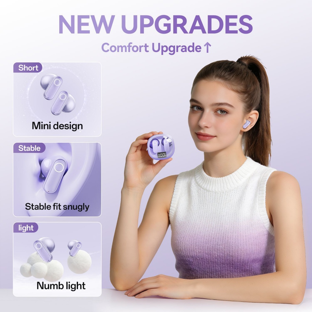Cross Border Explosion M127 Long Range Hanging Earphone Private Model High Color Value Low Latency Wireless Bluetooth Headphones Wholesale photo 5