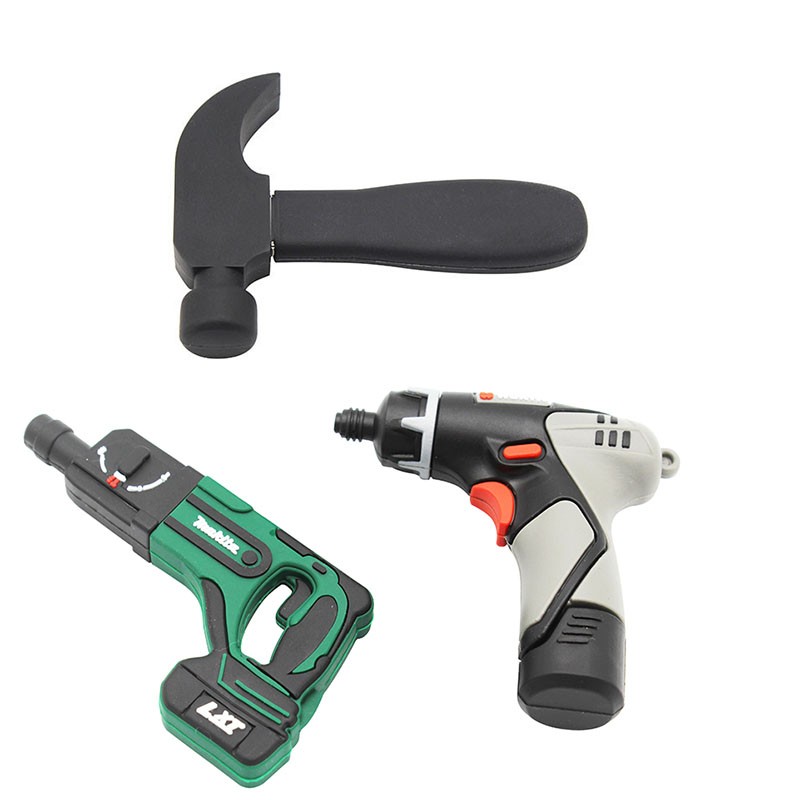 Cartoon Safety Helmet Electric Drill Fire Extinguis photo 1