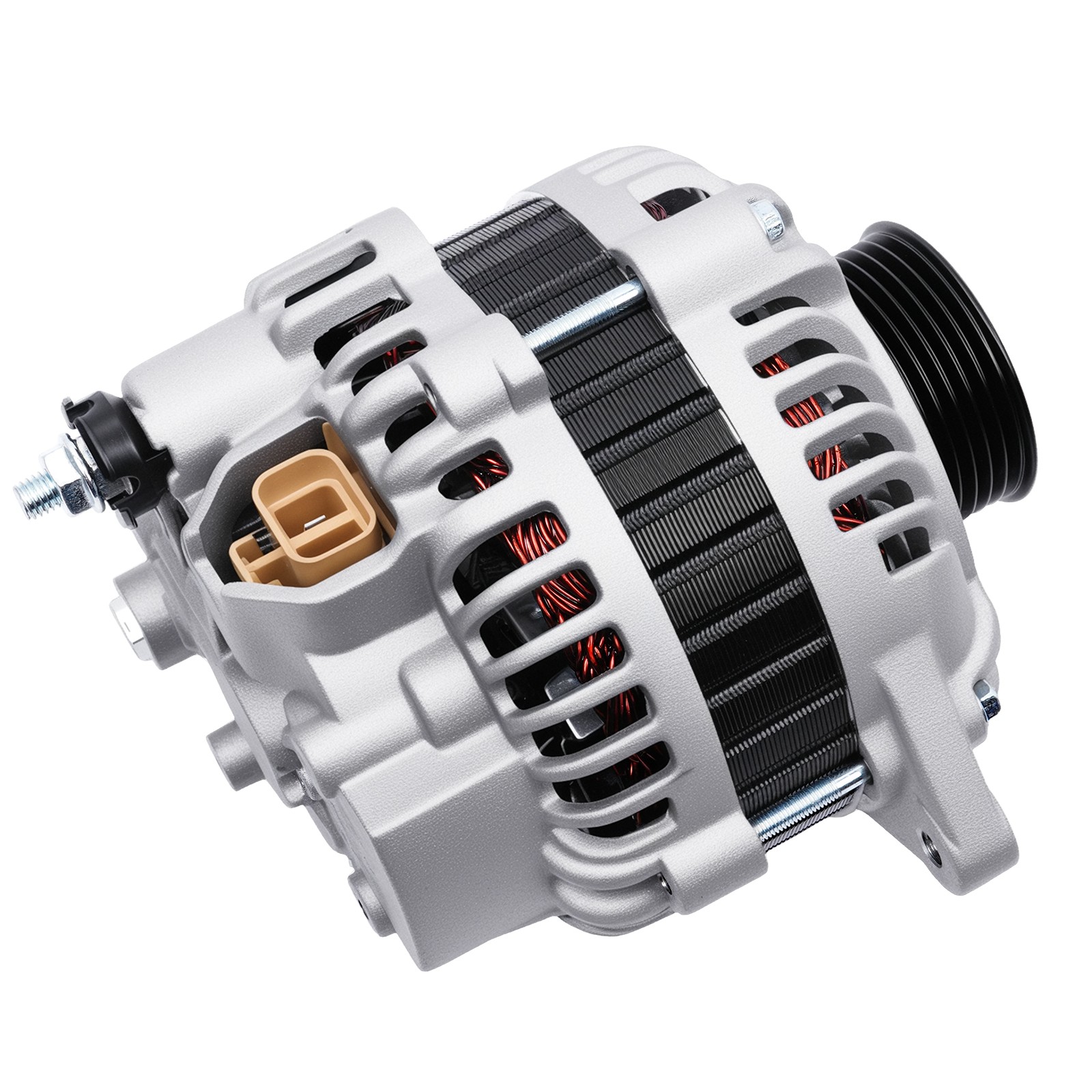 Alternator For -Nissan Pathfinder INFINITI QX4 2001-2002 3.5L 110A CW photo 2