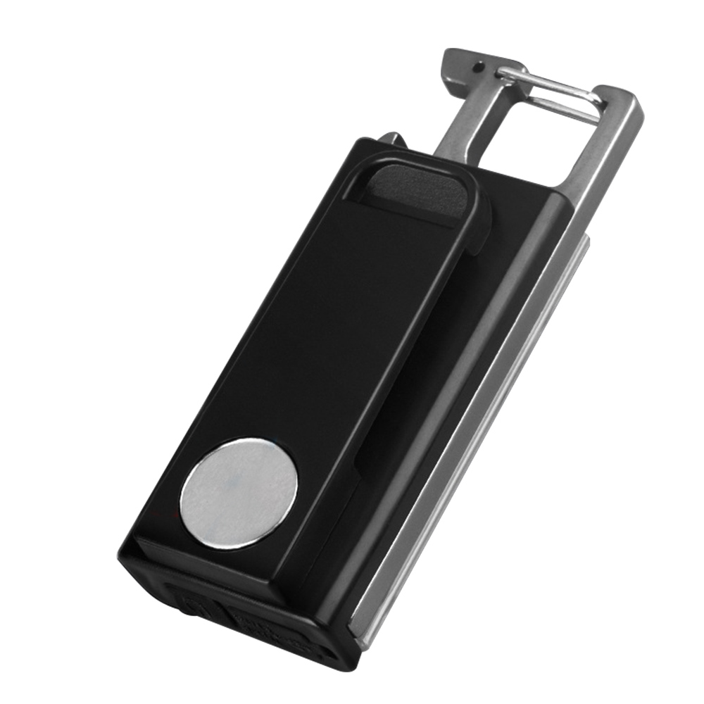 COB LED Magnetic Flashlight Keychain Torch Mini Pocket Rechargeable Light Lamp photo 6