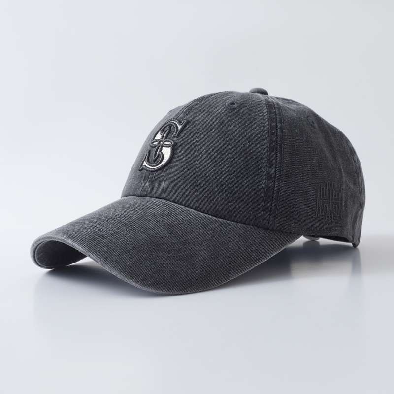Washed 3D Embroidery Baseball Cap photo 1