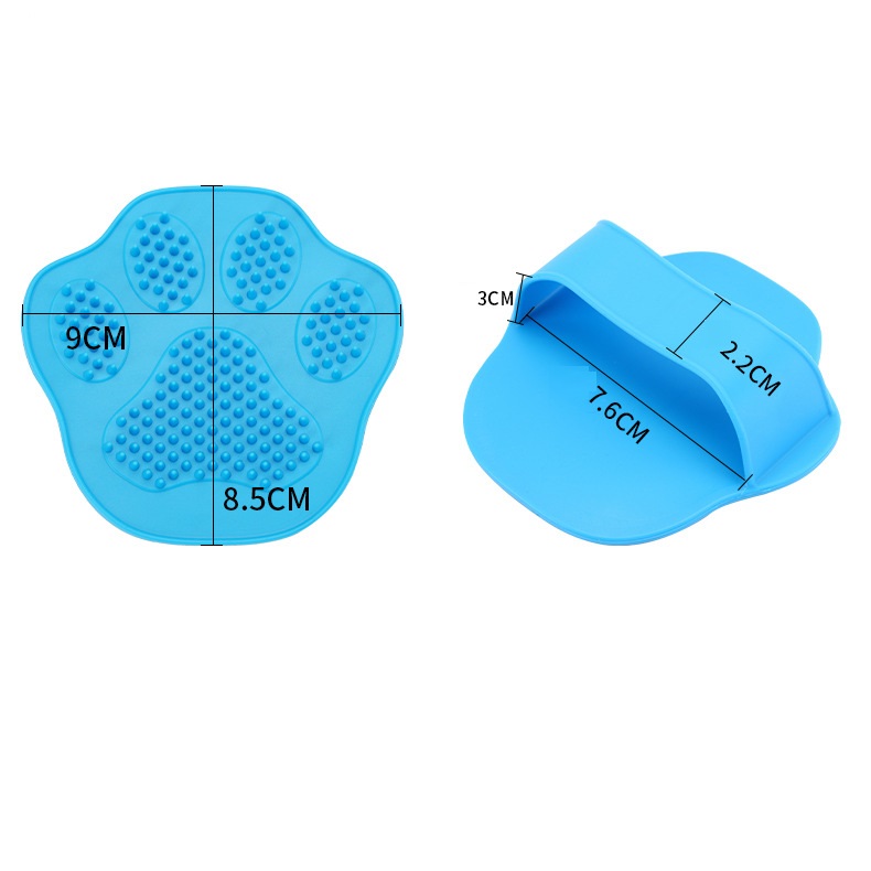 Massage Cleaning Silicone Multifunctional Pet Bath Brush photo 7